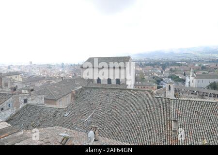 Les villes médiévales de l'Italie série - Gubbio Banque D'Images