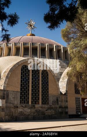 L'Éthiopie, du Tigré, Axoum Axoum (), Maryam Tsion église cathédrale Banque D'Images