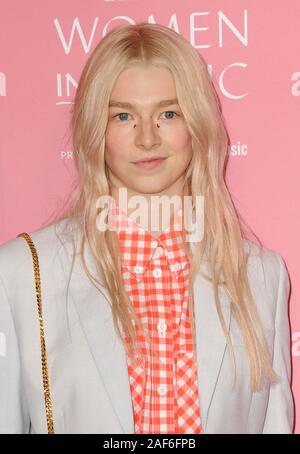 Los Angeles, CA. Dec 12, 2019. Hunter Schafer aux arrivées pour 2019 Billboard Women in Music Event, Hollywood Palladium, Los Angeles, CA, 12 décembre 2019. Credit : Elizabeth Goodenough/Everett Collection/Alamy Live News Banque D'Images