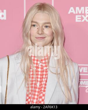 Hunter Schafer arrive au Billboard Women in Music 2019 tenue à l'Hollywood Palladium de Los Angeles, CA le Jeudi, Décembre 12, 2019 ?. (Photo par Sthanlee B. Mirador/Sipa USA) Banque D'Images