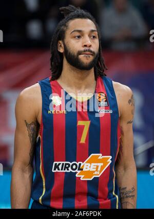 Belgrade, Serbie. Dec 12, 2019. Kirolbet Pierria Henry du Baskonia Vitoria. Credit : Nikola Krstic/Alamy Live News Banque D'Images