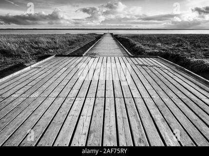 Lytham Lifeboat jetée dans le Lancashire. L'embarcation jetée à Lytham sur la côte du Lancashire, dans le nord de l'Angleterre Banque D'Images