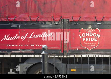 Camion Fullers London Pride Banque D'Images