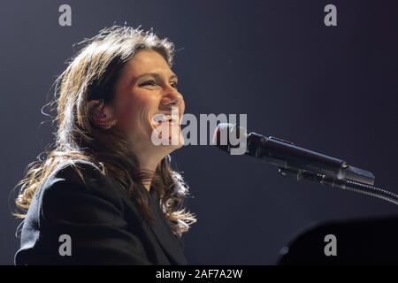 Firenze, Italie. Dec 12, 2019. Au cours d'Elisa Elisa - Diari Aperti Tour 2019, à Firenze, Italie, 12 Décembre 2019 : Crédit Photo Agency indépendante/Alamy Live News Banque D'Images