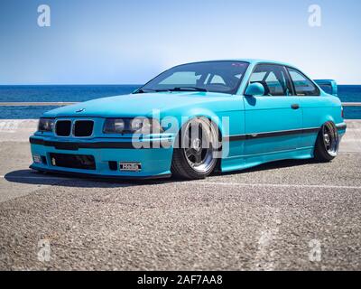 Barcelone, Espagne-29 septembre 2019 : 1992 BMW M3 (E36) 2 porte-coupе Banque D'Images