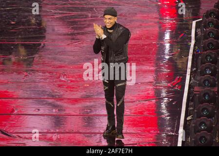 La finale de X-Factor Italie 2019 Banque D'Images