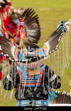 Poarch Creek Indian Pow Wow de grâces Banque D'Images