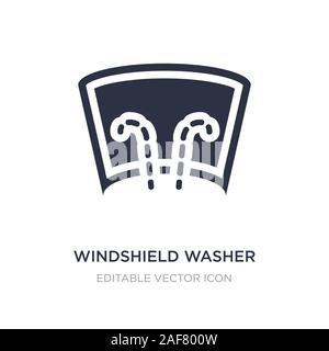 L'icône du lave sur fond blanc. Élément simple illustration du concept de formes. L'icône design lave-symbole. Illustration de Vecteur