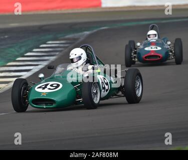 Martin McHugh, North Star Mk1, FJHRA Historique, Formule Junior, moteur arrière, HSCC Silverstone Finale, Silverstone, octobre 2019, voitures, course, Historique Banque D'Images