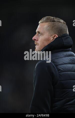 11 décembre 2019, Pride Park Stadium, Derby, England ; Sky Bet Championship, Derby County v Sheffield Mercredi : Manager de Sheffield United, Gary Monk Crédit : Jon Hobley/News Images Banque D'Images