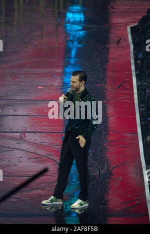 L'Italie. 13 Décembre, 2019. Show de X-Factor Italie 2019 la finale (Photo par Denis Ulliana/Pacific Press) Credit : Pacific Press Agency/Alamy Live News Crédit : Pacific Press Agency/Alamy Live News Banque D'Images