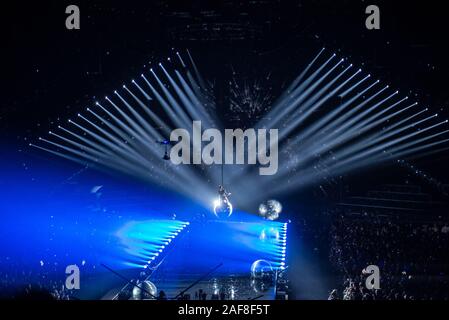 L'Italie. 13 Décembre, 2019. Show de X-Factor Italie 2019 la finale (Photo par Denis Ulliana/Pacific Press) Credit : Pacific Press Agency/Alamy Live News Crédit : Pacific Press Agency/Alamy Live News Banque D'Images