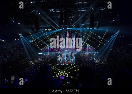 L'Italie. 13 Décembre, 2019. Show de X-Factor Italie 2019 la finale (Photo par Denis Ulliana/Pacific Press) Credit : Pacific Press Agency/Alamy Live News Crédit : Pacific Press Agency/Alamy Live News Banque D'Images