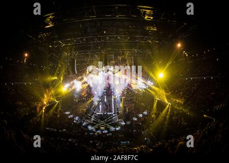 L'Italie. 13 Décembre, 2019. Show de X-Factor Italie 2019 la finale (Photo par Denis Ulliana/Pacific Press) Credit : Pacific Press Agency/Alamy Live News Crédit : Pacific Press Agency/Alamy Live News Banque D'Images