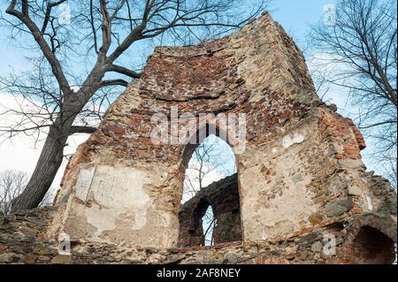 Vieux château Książ (Książ), Pologne, Europe Banque D'Images