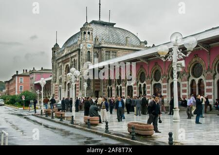 La gare de Sirkesi. Istanbul, Turquie Banque D'Images