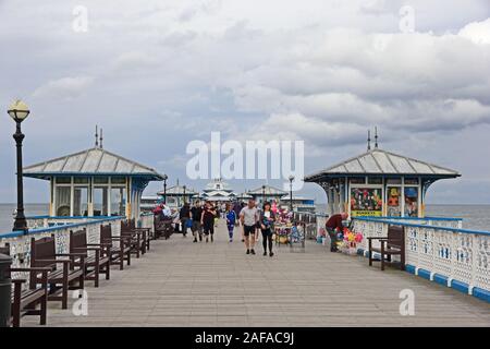 Llandudno Pier Banque D'Images