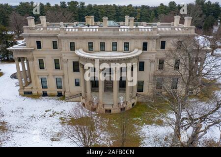 Site Historique National de Vanderbilt Mansion, Hyde Park, NY, USA Banque D'Images