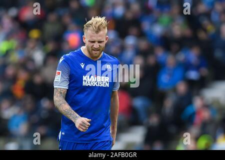 Karlsruhe, Allemagne. 14 Décembre, 2019. Déception avec Philipp Hofmann (KSC). GES/football/2ème Bundesliga : Karlsruher SC - Greuther Furth, 14.12.2019 Football/soccer : 2ème ligue : Karlsruhe vs Fuerth, Karlsruhe, Décembre 14, 2019 | dans le monde entier : dpa Crédit/Alamy Live News Banque D'Images