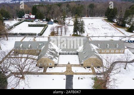 Rad Franklin D. Roosevelt Presidential Library and Museum, Hyde Park, NY, USA Banque D'Images