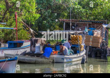 Santa Cruz del Norte, Mayabeque, Santa Cruz del Norte, de Cuba, de l'Amérique du Nord Banque D'Images