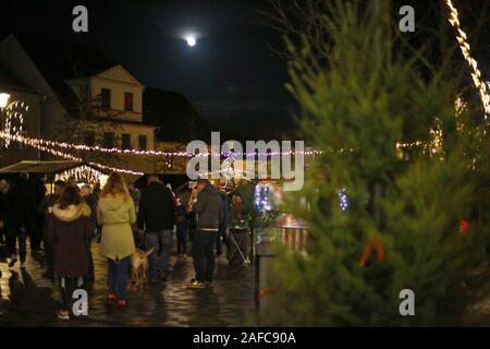 Brandenburg : Marché de Noël à Strausberg au marché. (Photo par Simone Kuhlmey/Pacific Press) Credit : Pacific Press Agency/Alamy Live News Banque D'Images