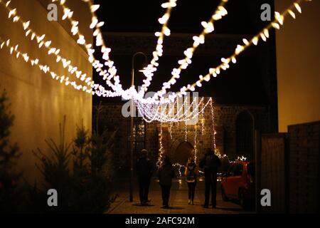 Brandenburg : Marché de Noël à Strausberg au marché. (Photo par Simone Kuhlmey/Pacific Press) Credit : Pacific Press Agency/Alamy Live News Banque D'Images