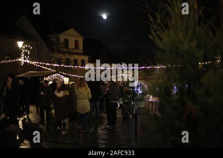 Brandenburg : Marché de Noël à Strausberg au marché. (Photo par Simone Kuhlmey/Pacific Press) Credit : Pacific Press Agency/Alamy Live News Banque D'Images