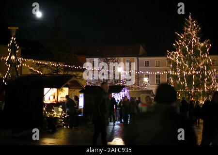 Brandenburg : Marché de Noël à Strausberg au marché. (Photo par Simone Kuhlmey/Pacific Press) Credit : Pacific Press Agency/Alamy Live News Banque D'Images