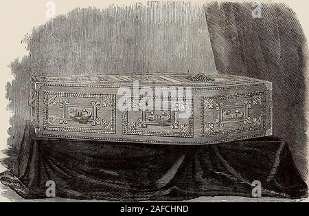 Cercueil de Son Altesse Royale le Prince Consort Albert. Décembre 1861 Banque D'Images