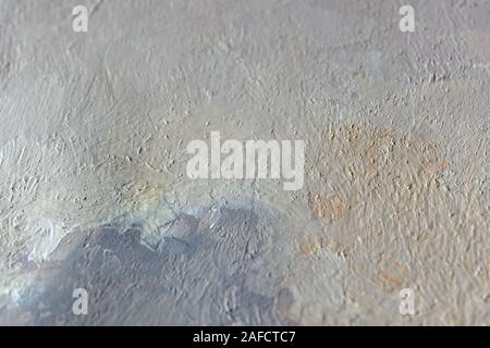 Fragment de peinture à l'huile de près. Abstract background Banque D'Images