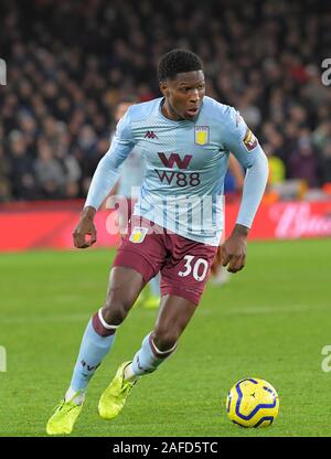 SHEFFIELD, Angleterre. 21 octobre Kortney Hause (Aston Villa) au cours English Premier League match entre Sheffield United et Aston Villa à l'Brama Banque D'Images