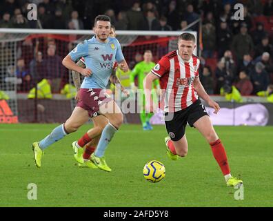 SHEFFIELD, Angleterre. 21 octobre Jean Lundstram (Sheffield United) au cours English Premier League match entre Sheffield United et Aston Villa à l' Banque D'Images