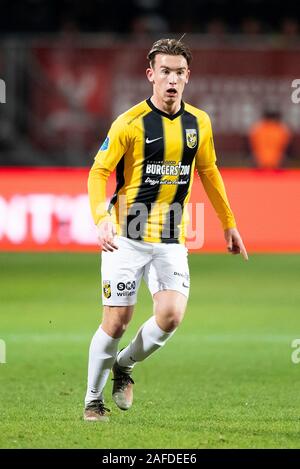 ENSCHEDE, 14-12-2019 Grols , Veste , de l'Eredivisie néerlandaise Football la saison 2019 / 2020 . Vitesse dvd Patrick Vroegh pendant le match FC Twente - Vitesse Banque D'Images