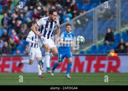 Madrid, Espagne. Le 15 décembre, 2019. MICHEL AU COURS DE MATCH CONTRE GETAFE REAL VALLADOLID Au Coliseum Alfonso Perez. Dimanche, 15 décembre 2019 Credit : CORDON PRESS/Alamy Live News Banque D'Images