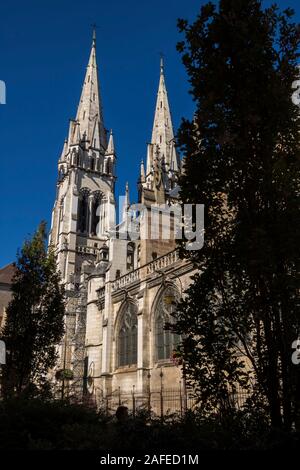 Cathédrale de Moulins village d'Auvergne ministère en France Banque D'Images