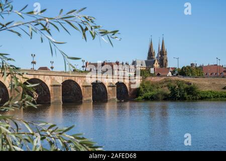 Moulins village d'Auvergne ministère en France Banque D'Images