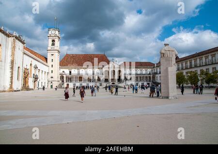 L'Université de Coimbra. Paco das Escolas, la vieille université (Universidade velha), Coimbra, Portugal Banque D'Images