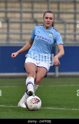 Manchester, UK. Le 15 décembre, 2019. MANCHESTER, ANGLETERRE - 15 décembre Stanway Géorgie de Manchester City au cours de la Barclays FA Women's Super League entre Manchester City et de Brighton et Hove Albion au stade de l'Académie, Manchester Le dimanche 15 décembre 2019. (Crédit : Eddie Garvey | MI News) photographie peut uniquement être utilisé pour les journaux et/ou magazines fins éditoriales, licence requise pour l'usage commercial Crédit : MI News & Sport /Alamy Live News Banque D'Images