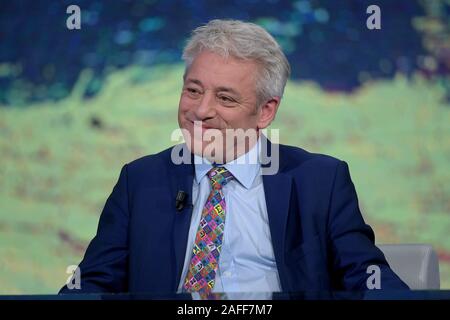 Milan, Italie. Le 15 décembre, 2019. Milan, "Che tempo che fara', Rai 2 - John Bercow indépendant : Crédit Photo Agency/Alamy Live News Banque D'Images