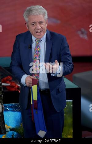 Milan, Italie. Le 15 décembre, 2019. Milan, "Che tempo che fara', Rai 2 - John Bercow indépendant : Crédit Photo Agency/Alamy Live News Banque D'Images