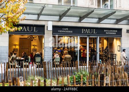 Paul Boulangerie, Bruxelles, Belgique Banque D'Images