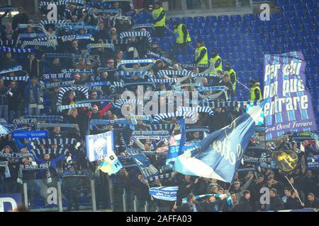 Roma, Italie. Le 15 décembre, 2019 fans. spalduring Roma vs Spal, Serie A soccer italien Championnat Hommes à Roma, Italie, 15 décembre 2019 - LPS/Renato Olimpio Crédit : Renato Olimpio/fil LPS/ZUMA/Alamy Live News Banque D'Images