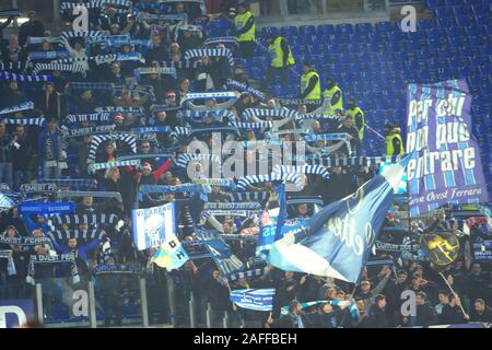 Roma, Italie. Le 15 décembre 2019. fans vs Roms lors de spal ventilateurs SPAL, Serie A soccer italien Championnat Hommes à Roma, Italie, 15 Décembre 2019 : Crédit Photo Agency indépendante/Alamy Live News Banque D'Images