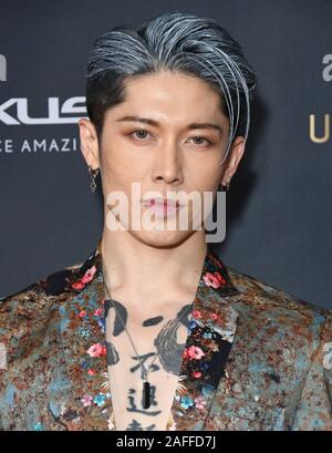 14 Décembre 2019 - Los Angeles, Californie - Miyavi. Gala 2019 Unforgetttable tenue au Beverly Hilton Hotel. (Crédit Image : © Birdie Thompson/AdMedia via Zuma sur le fil) Banque D'Images