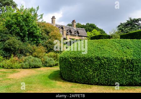 Comment la Hill House Trust et la rivière Ant sur les Norfolk Broads, Ludlum, Norfolk, Angleterre, Royaume-Uni. Banque D'Images