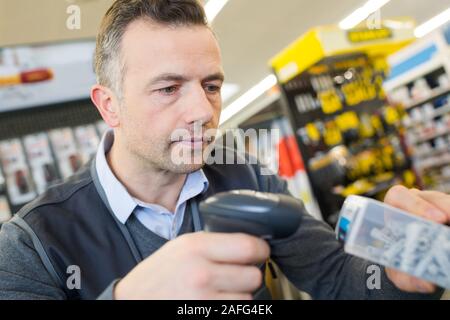 Concept de paiement code qr Banque D'Images