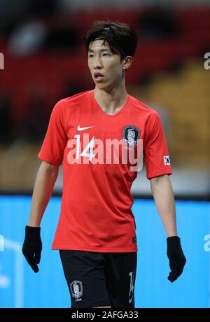 Yeongjae Lee (KOR), le 15 décembre 2019 - Football : championnat de football de l'EAFF E-1 2019 Men's match République Corée finale entre la Corée du Sud 1-0 Chine PR au Busan Asiad Main Stadium à Busan, Corée du Sud, le Crédit : AFLO/Alamy Live News Banque D'Images