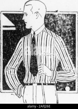 . Highland Echo 1915-1925. Nouveautés de printemps Marchandises Nous venons de recevoir un gros chargement de la Croix-Rouge des chaussures pour femmes, et pour les hommes, notamment les Bostonnais tous les derniers modèles, les motifs anddifferent baigneur de couleur. Si ses le dernier style nous l'avons. Nous sommes également recevant chaque jour des choses pour l'homme comme, chemises de Wilson Bros., et Ide, Knox Hatsy Alflif ^^^^ dernière. ! des chapeaux de ressort et costumes. OH ! Garçon ! Vous juste ne peux pas m'empêcher de penser du printemps lorsque vous voir em. KENY, MACKIE & CO. où la qualité compte, nous gagnons Banque D'Images