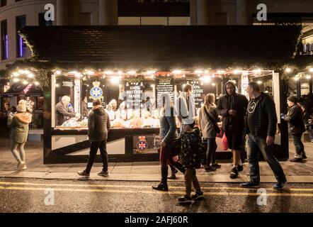 Marché de Noël, Newcastle upon Tyne, Angleterre. UK Banque D'Images